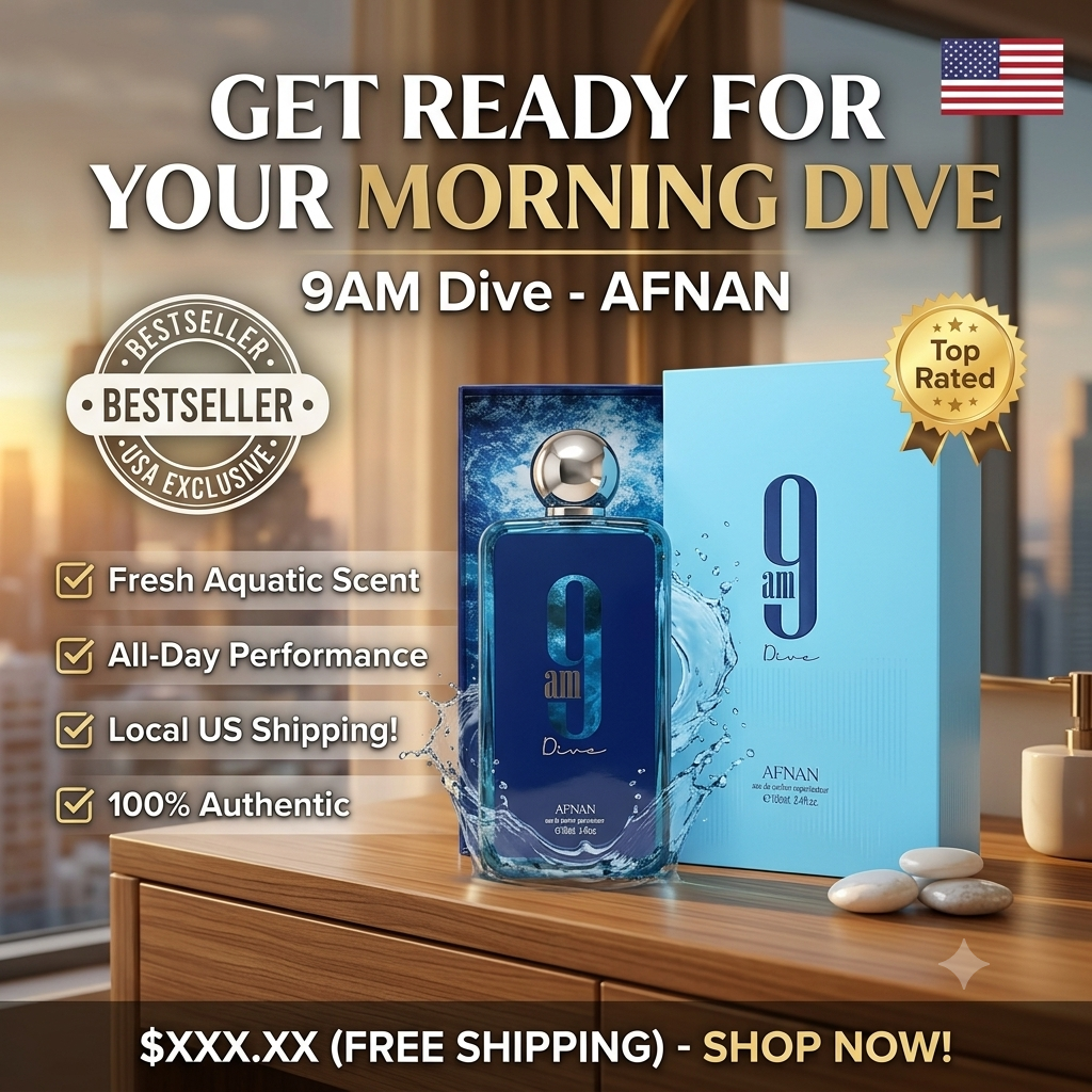 Aquatic Diving - Afnan 9 AM Dive EDP 100ml