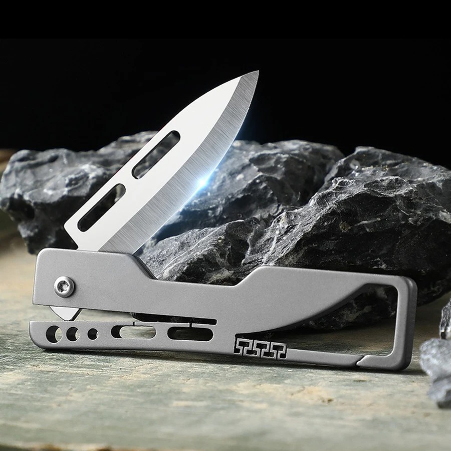 Multifunctional Titanium Alloy - Dive Knife Titanium avis et prix