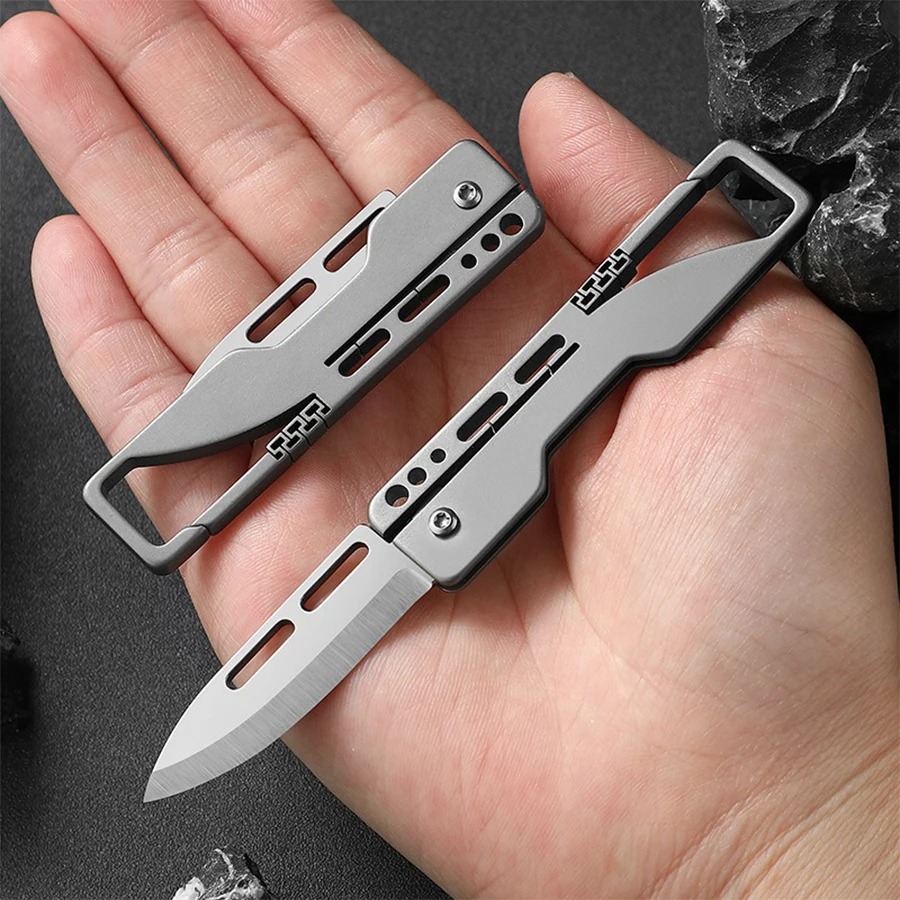 Multifunctional Titanium Alloy - Dive Knife Titanium avis et prix