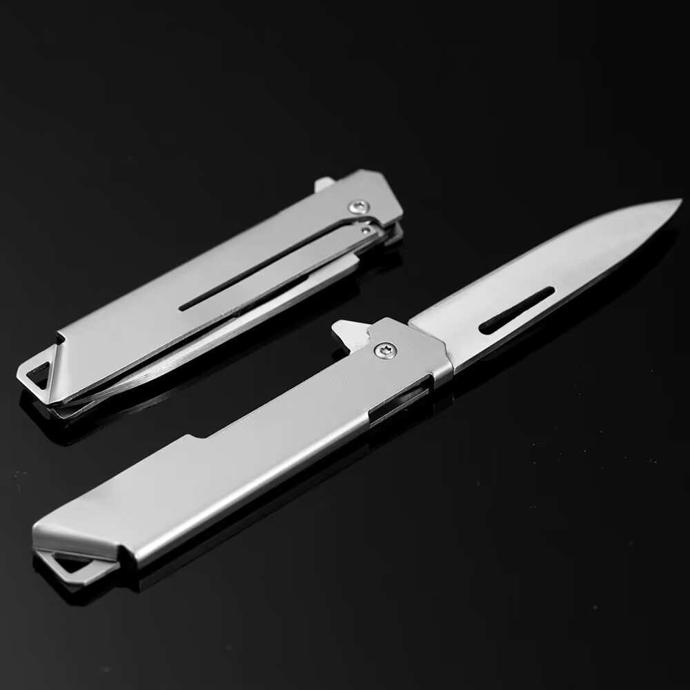 New Full Steel Outdoor Quick-F - Dive Knife Titanium avis et prix