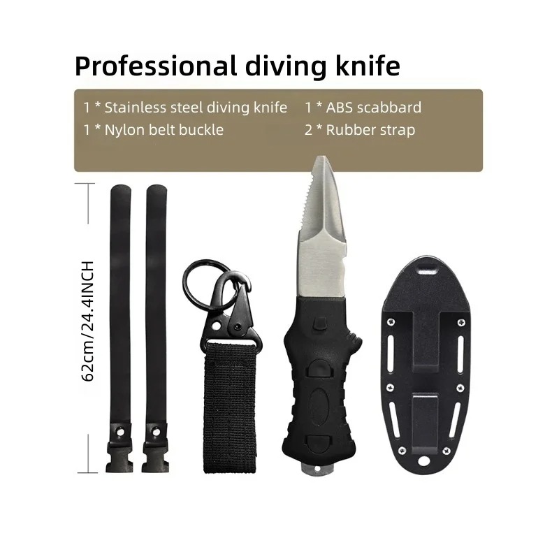 Outdoor Water Rescue Knife Spe - Dive Knife Titanium avis et prix