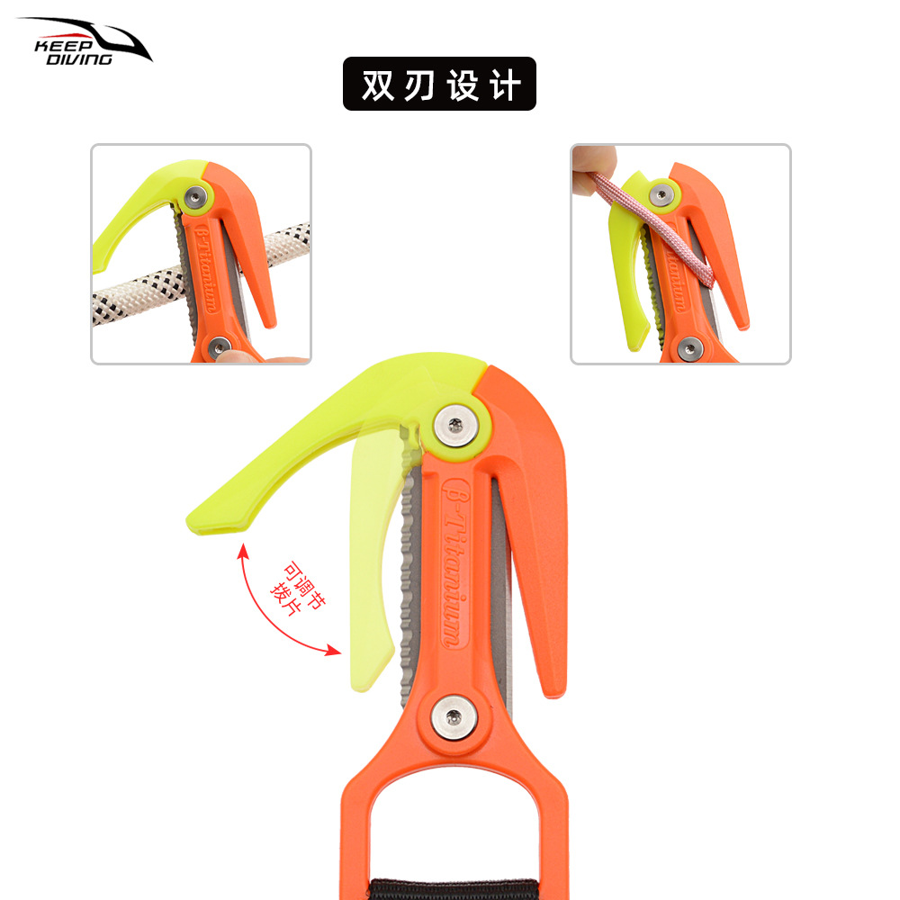 2026 New - Titanium 2-in-1 Und - Dive Knife Titanium avis et prix