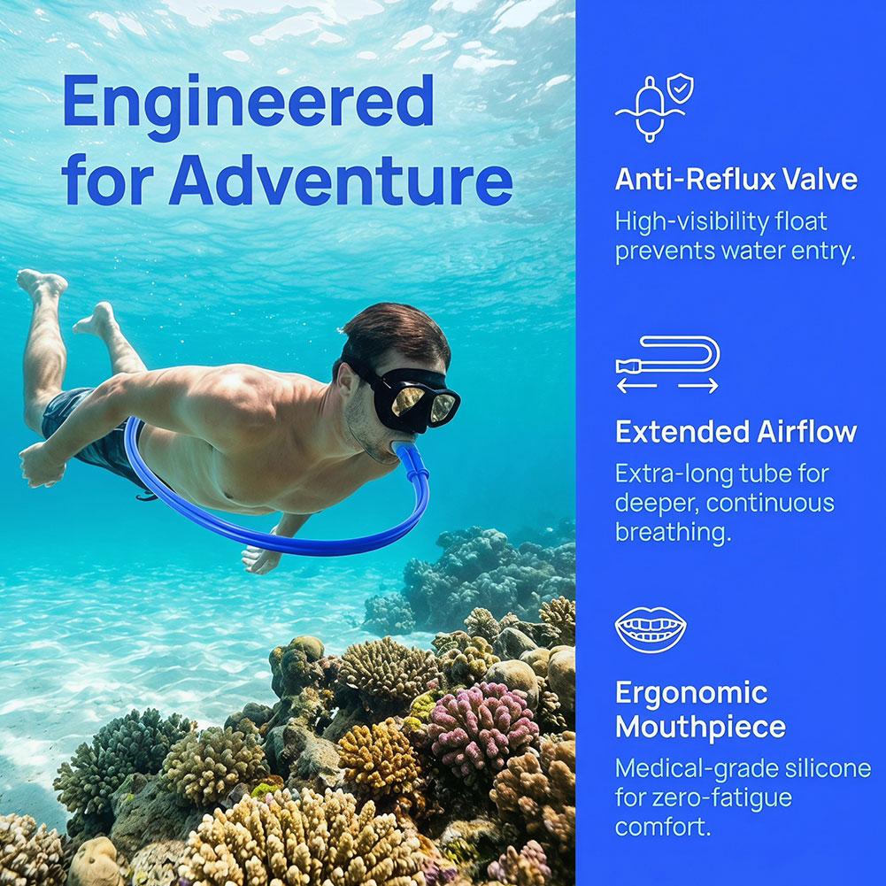 1Pc 3M Snorkel Breathing Tube  - Aquatic Diving avis et prix