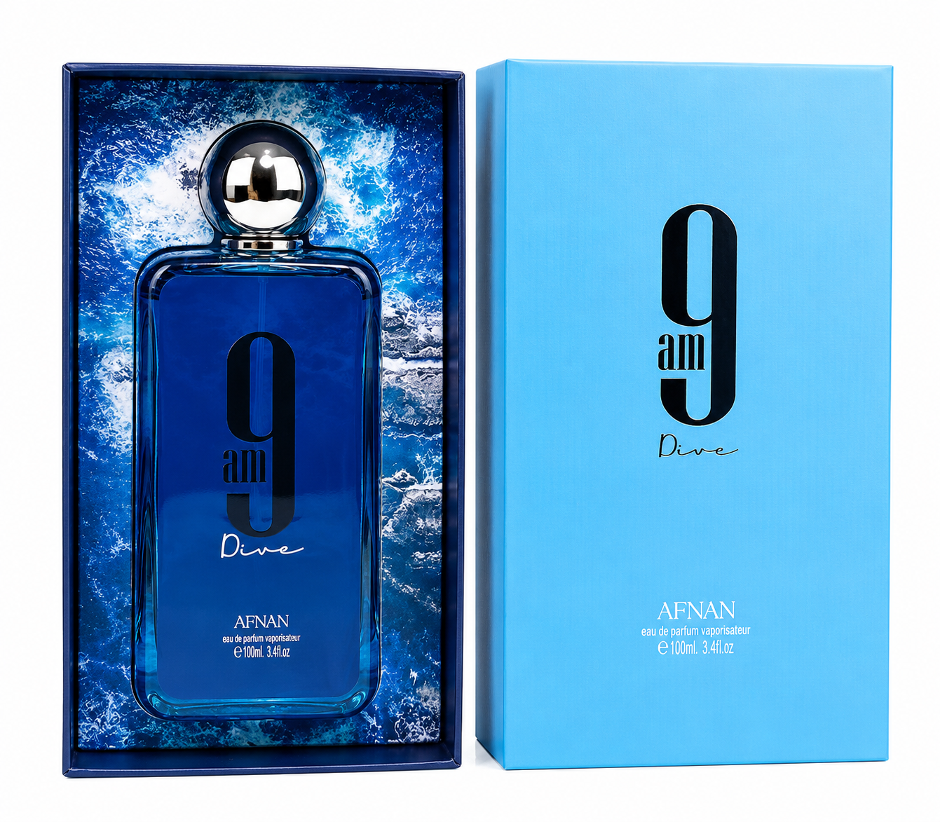 Afnan 9 AM Dive EDP 100ml - Lo - Aquatic Diving avis et prix