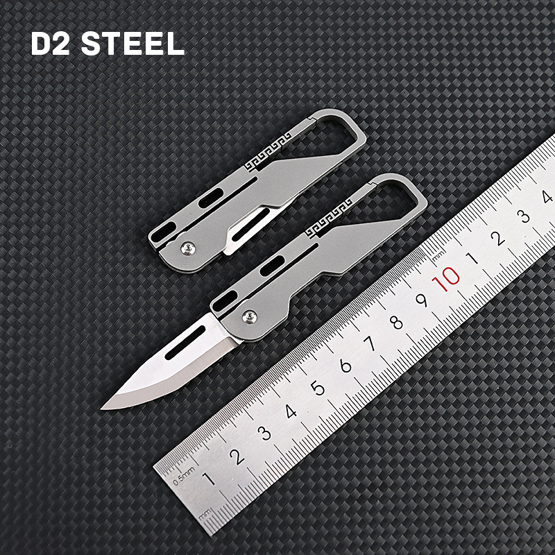 High Hardness D2 Blade Titaniu - Dive Knife Titanium avis et prix