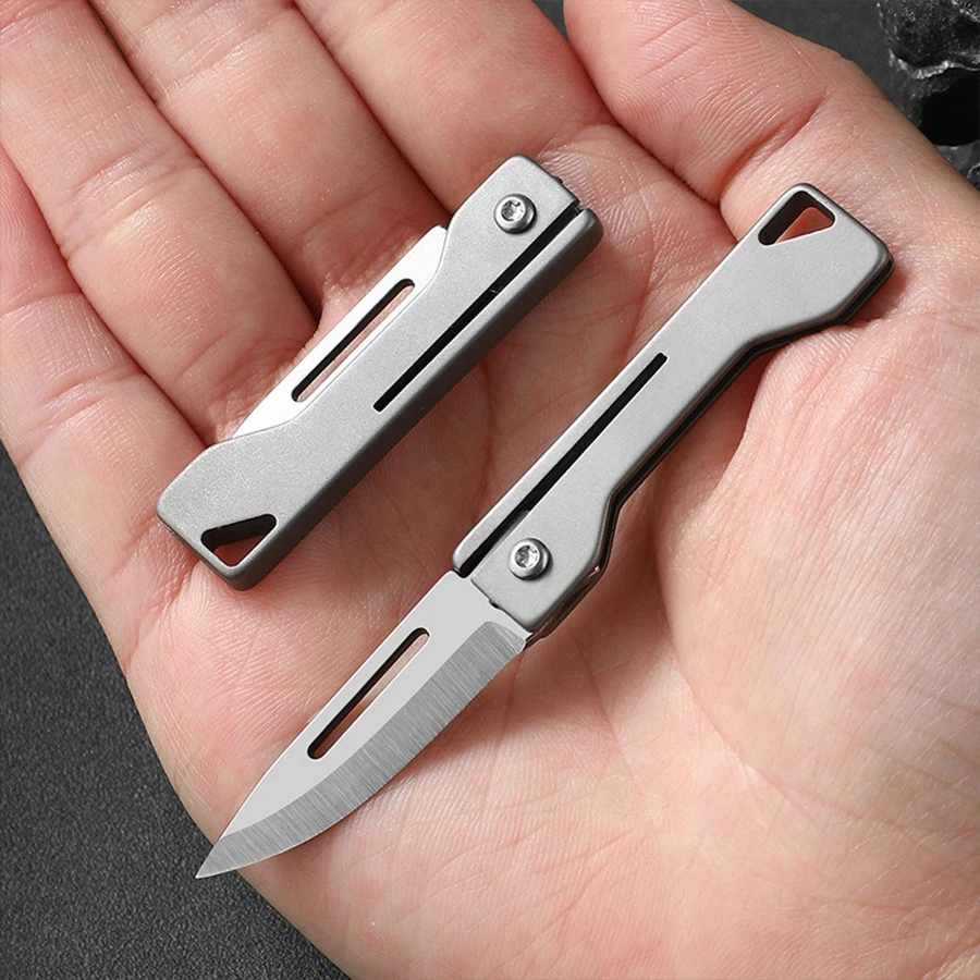 Portable Titanium Alloy Foldin - Dive Knife Titanium avis et prix