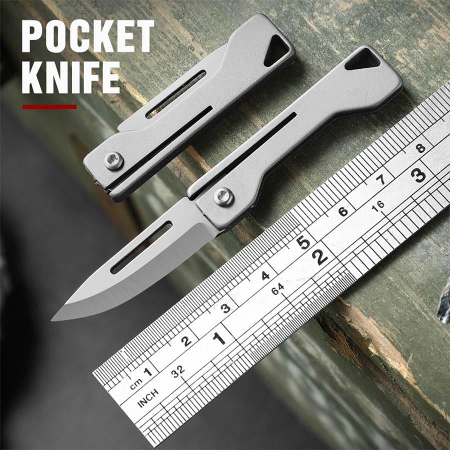 Portable Titanium Alloy Foldin - Dive Knife Titanium avis et prix