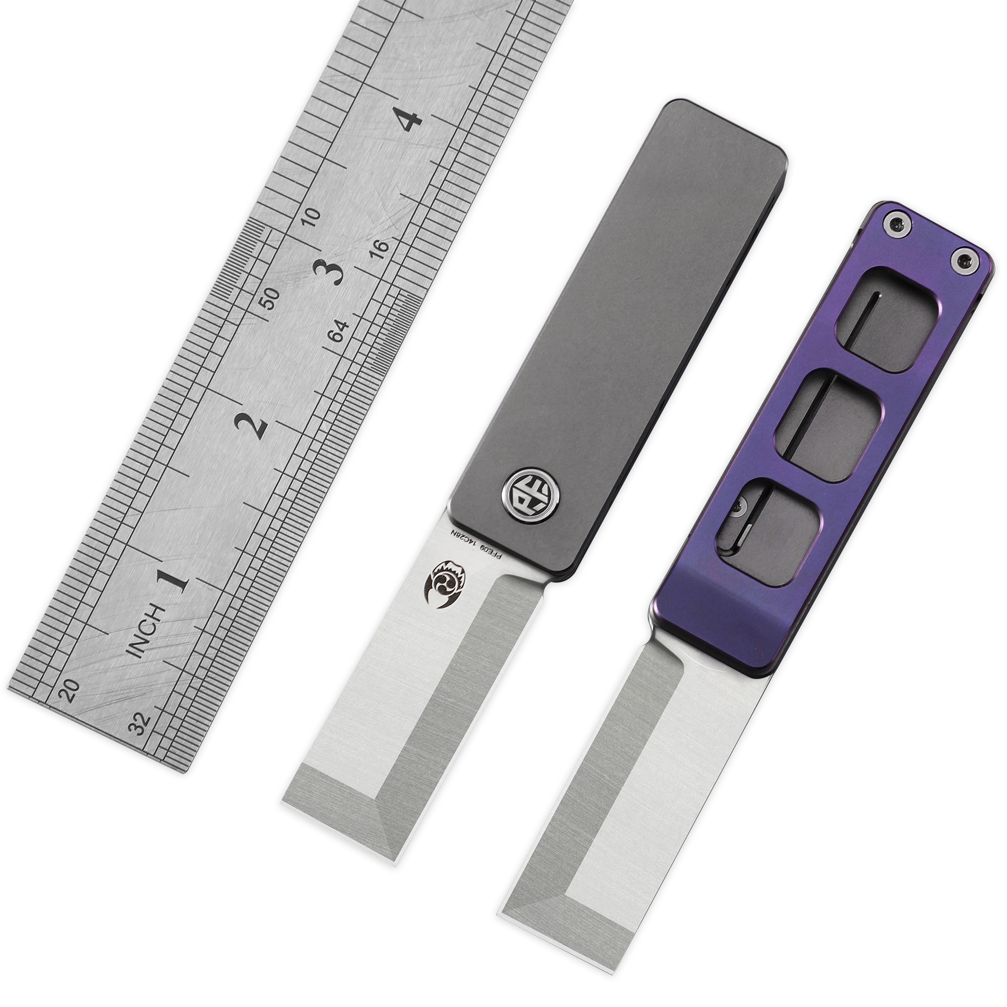 Petrified Fish PFE09 Mini Pock - Dive Knife Titanium avis et prix