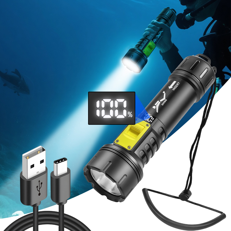 New XHP70 Diving Flashlight IP - Aquatic Diving avis et prix