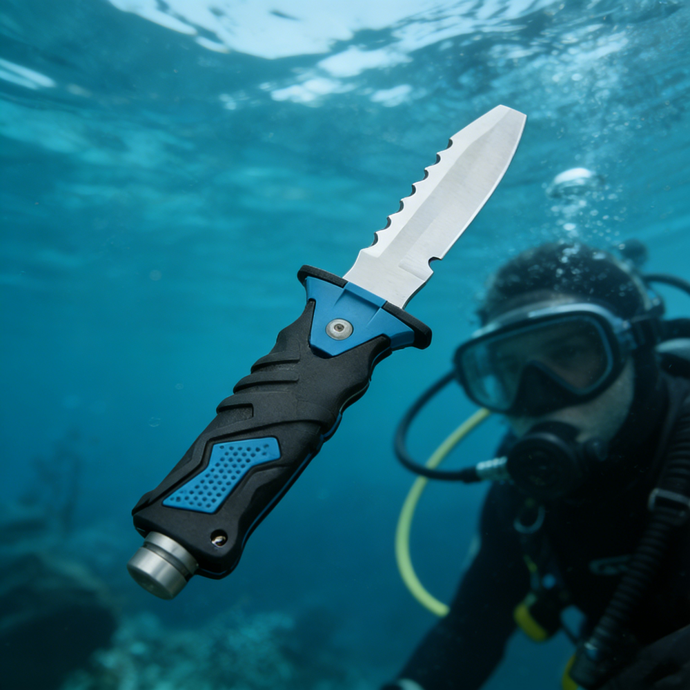 3 Type Fire Brigade Rescue Div - Dive Knife Titanium avis et prix