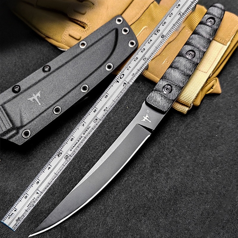 Kydex Sheath Knife Outdoor Sur - Dive Knife Titanium avis et prix