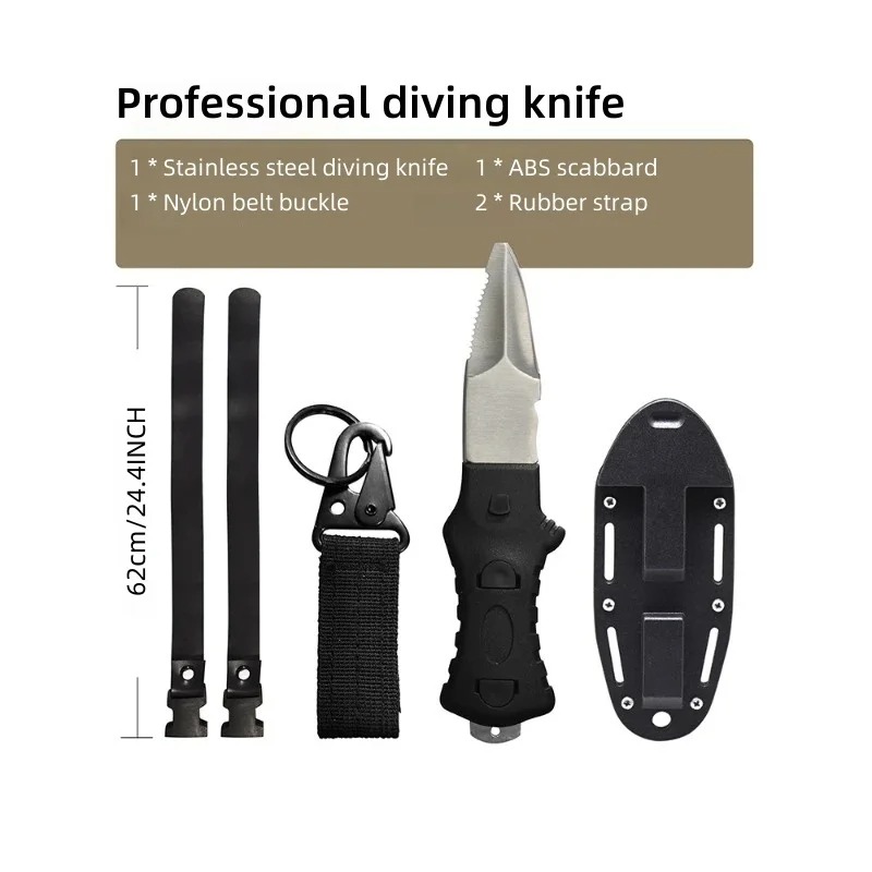 Outdoor Water Rescue Knife, St - Dive Knife Titanium avis et prix