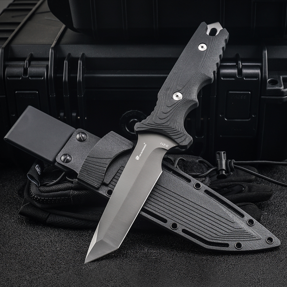 Survival Fixed Blade Knife EDC - Dive Knife Titanium avis et prix