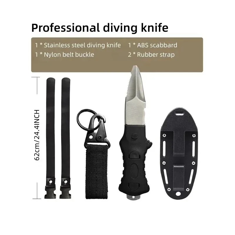 Outdoor Water Rescue Knife Spe - Dive Knife Titanium avis et prix