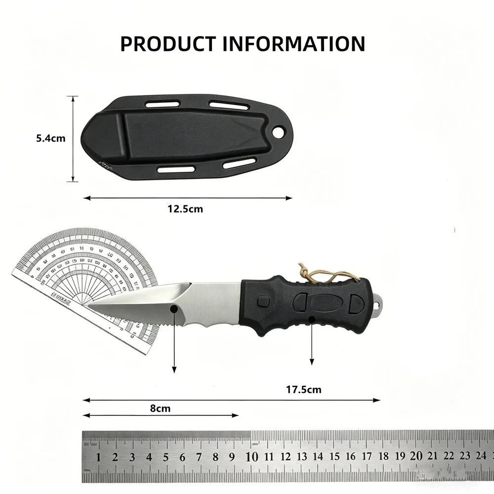 Outdoor Water Rescue Knife Spe - Dive Knife Titanium avis et prix