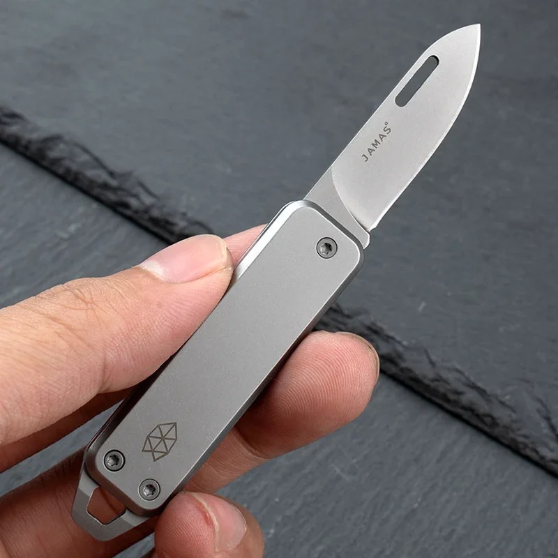 Mini Outdoor Folding Knife Edg - Dive Knife Titanium avis et prix