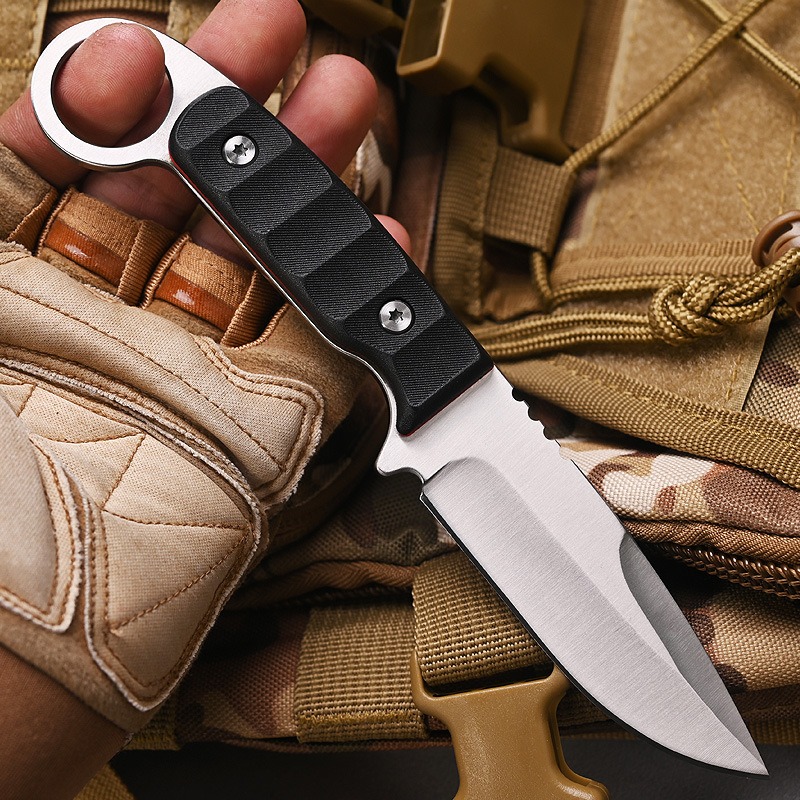 Mini Fixed Blade Knife with Ta - Dive Knife Titanium avis et prix