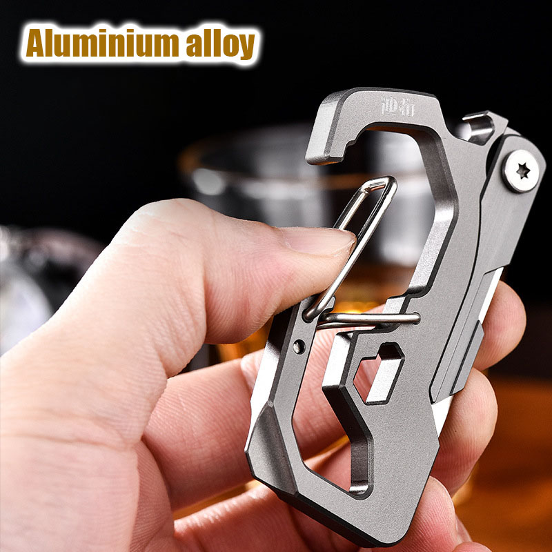 Aluminum Alloy Key Chain Detac - Dive Knife Titanium avis et prix