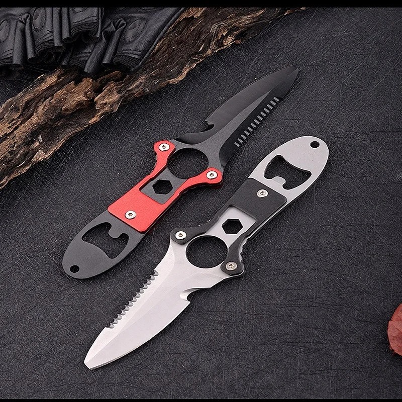 Stainless steel multifunctiona - Dive Knife Titanium avis et prix