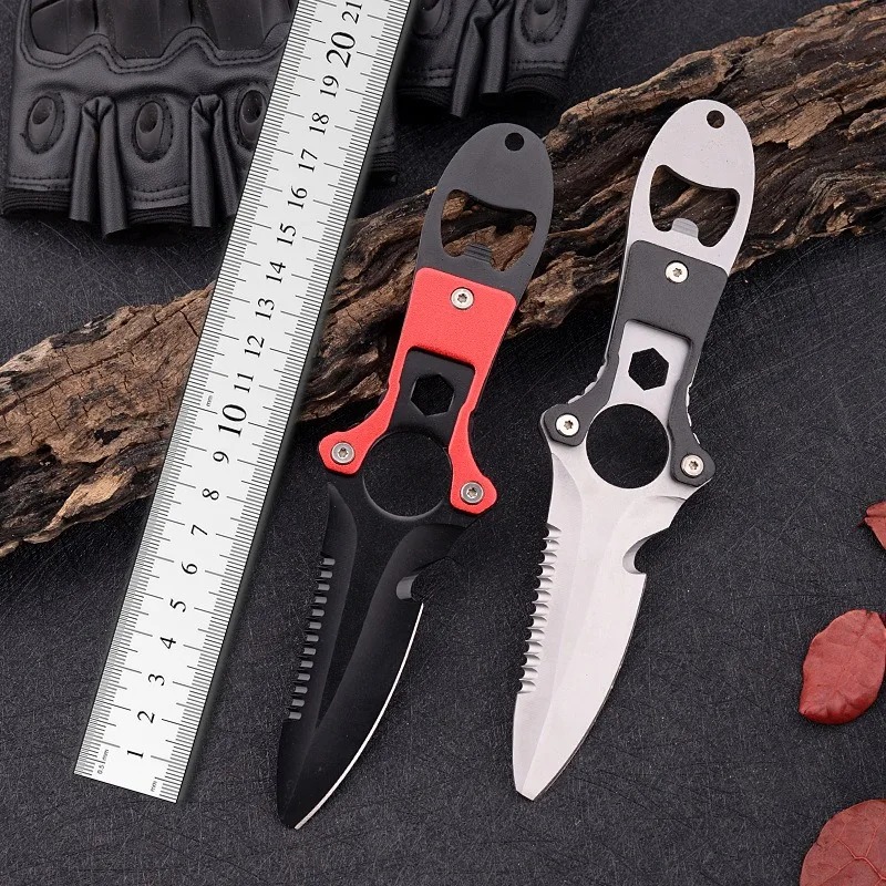 Stainless steel multifunctiona - Dive Knife Titanium avis et prix