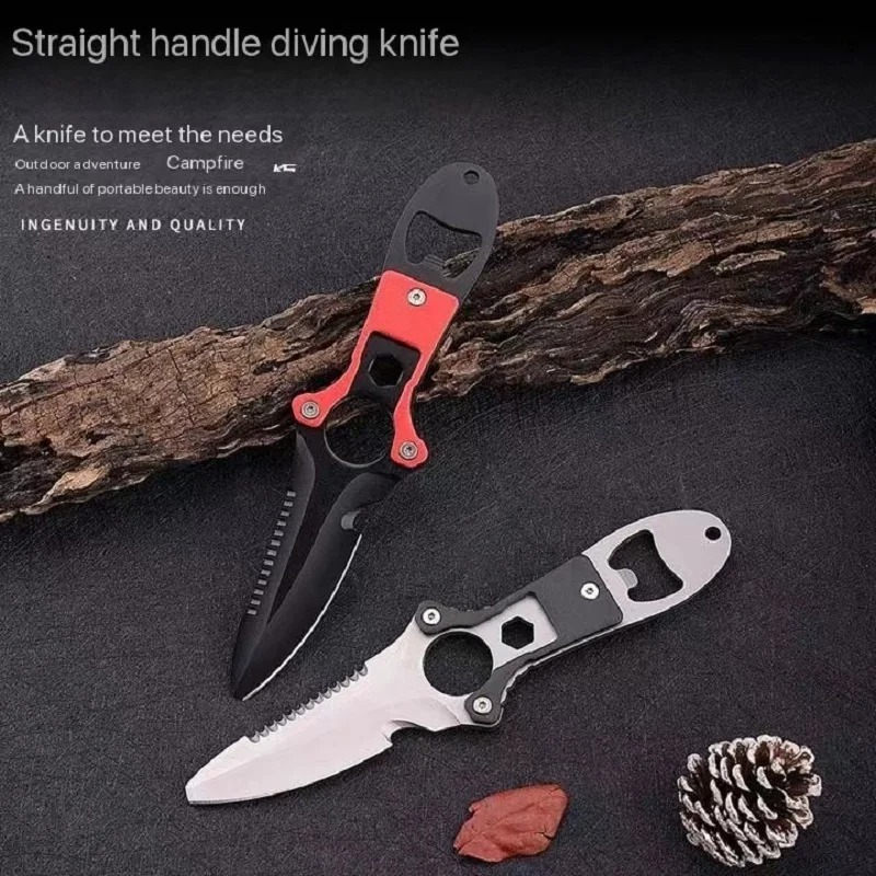 Stainless steel multifunctiona - Dive Knife Titanium avis et prix