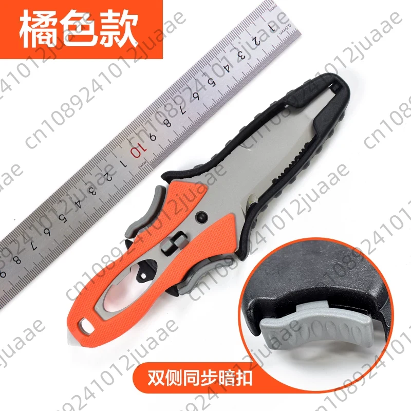 Water Rescue Knife Outdoor Rop - Dive Knife Titanium avis et prix